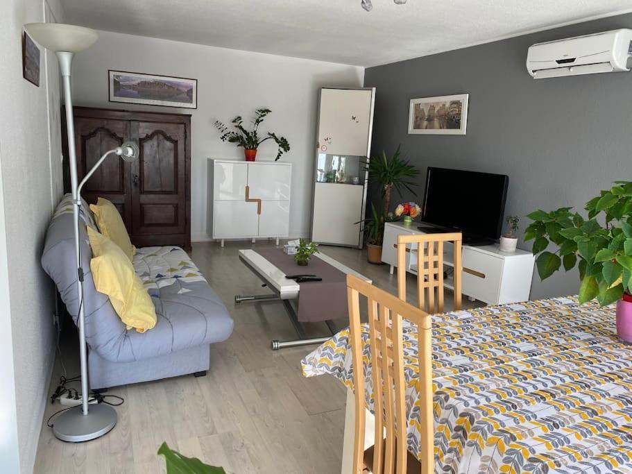 T3 Centre A 8 Min A Pied Avec Place Parking Apartamento Perpiñán